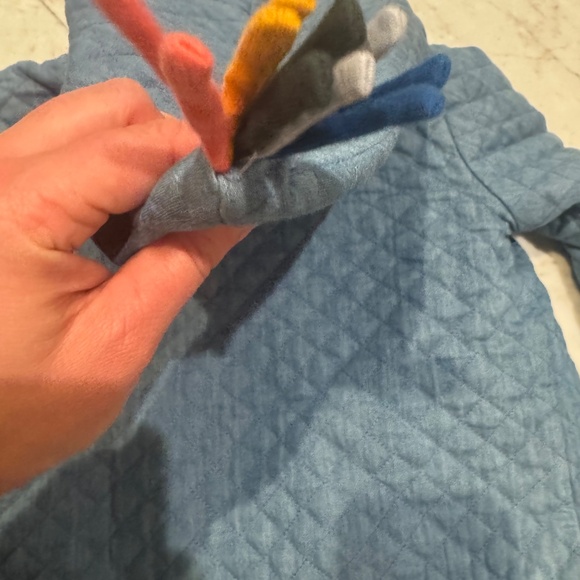 Hannah Anderson blue jacket with hood 2T - Picture 5 of 6